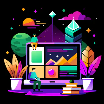 website-dev--black-backgound
